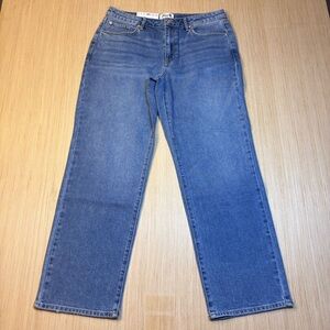 Seven7 Women's Straight Leg Blue Jeans